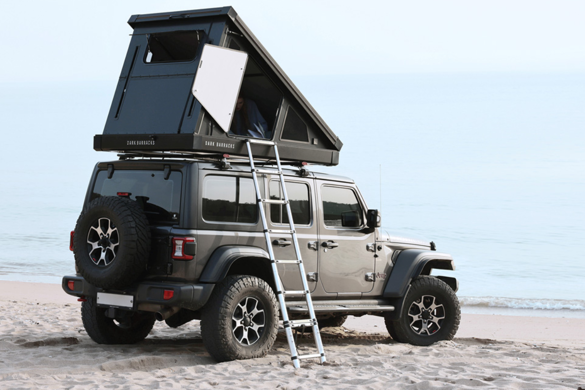 Tenda da tetto rigida Dark Side Barracks per 2 persone