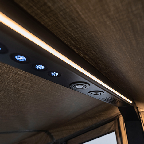 Surround Sound 4.0. Vivi la tua musica e i tuoi film preferiti come mai prima in una tenda.