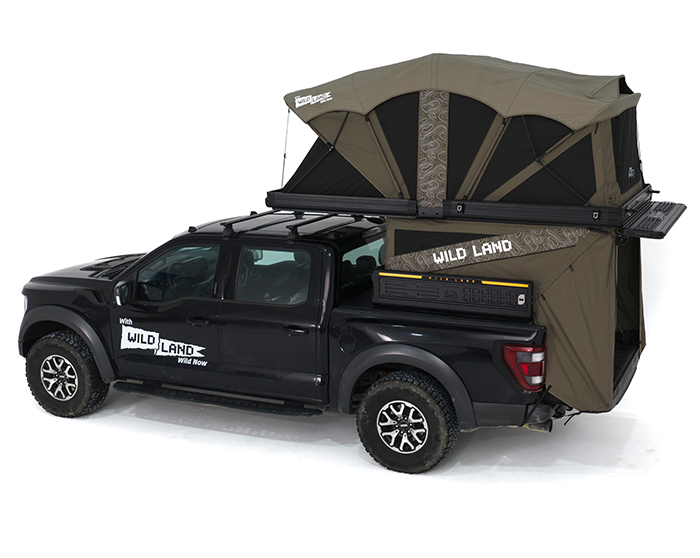 Cabina Trunk per pickup tenda da tetto di Wild Land